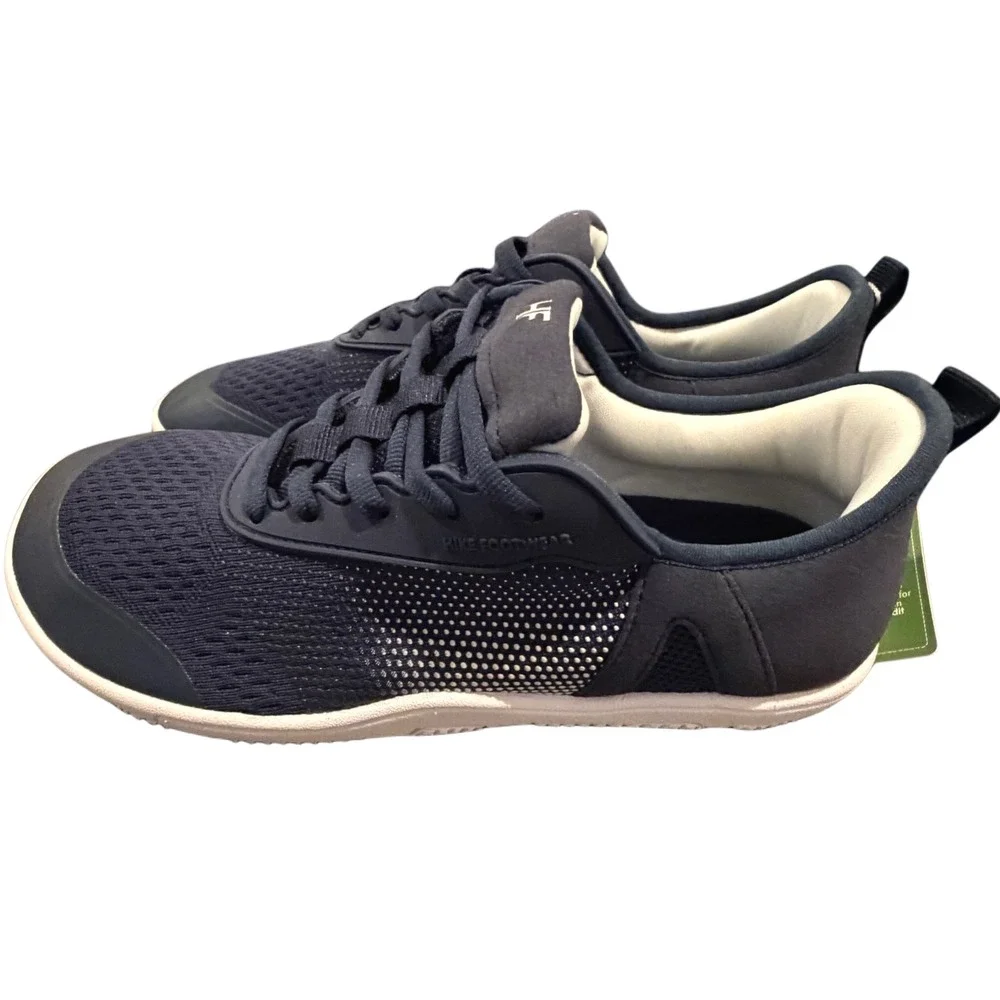 HIKE HF Stride Navy Barefoot Sneakers Women's 8-8.5 Athletic Casual